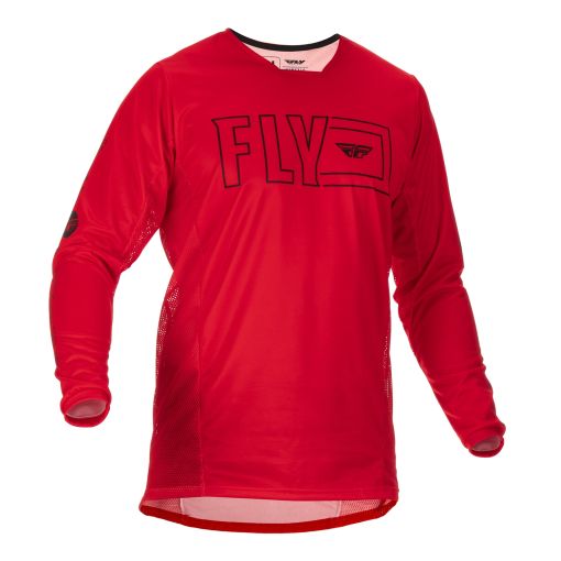 2022 Fly Racing Kinetic FUEL Motocross Jersey Red Black
