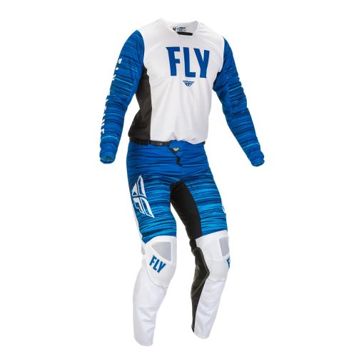 2022/ Fly Racing Kinetic WAVE Motocross Gear White Blue