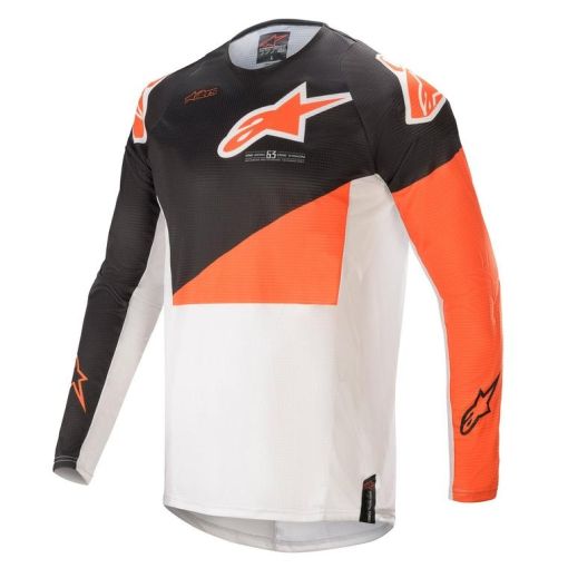 Alpinestars  Techstar FACTORY Anthracite Orange Motocross Jersey