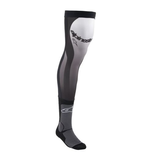 Alpinestar Knee Brace Motocross Socks Black /White