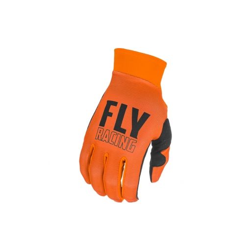 2022 Fly Racing Pro Lite Motocross Gloves Orange Black 