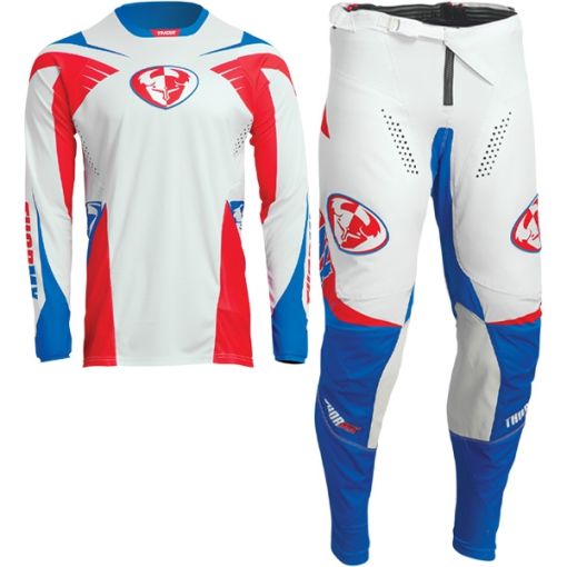 2023 / Thor MX Pulse 04 LIMITED EDITION Motocross Gear Red White Blue