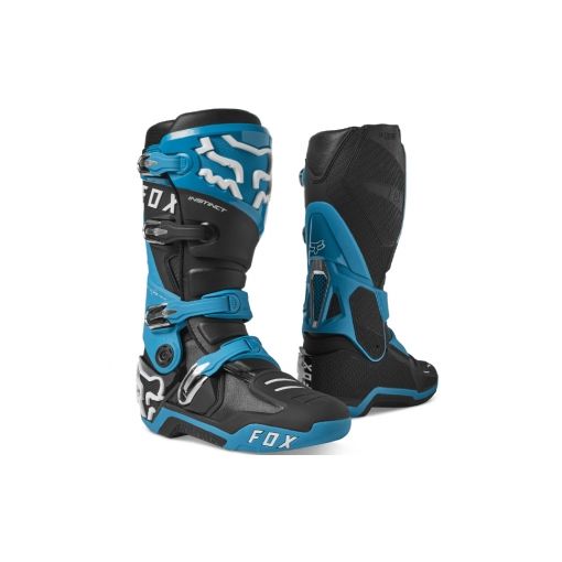 2023 Fox Instinct Motocross Boots (Maui Blue)