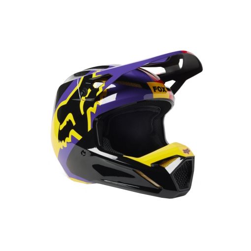 2023 Fox Youth V1 XPOZR Motocross Helmet DOT ECE (Multi)