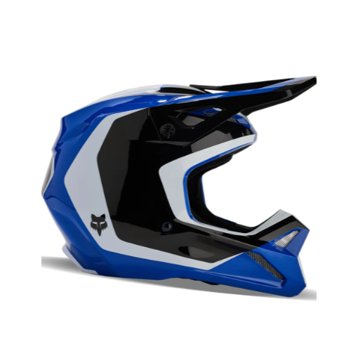 2024 Fox Youth V1 Nitro Motocross Helmet (Blue)