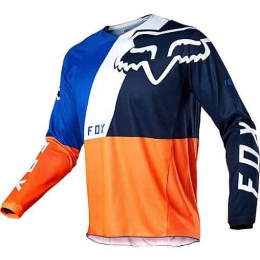  Fox 180 Lovl Motocross Jersey Orange Blue XL Only 