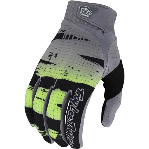FALL 22 Troy Lee Designs TLD Motocross Air Glove Brushed Black Glo Green