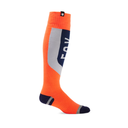 2024 Fox 180 Nitro Motocross Socks (Navy/Orange)