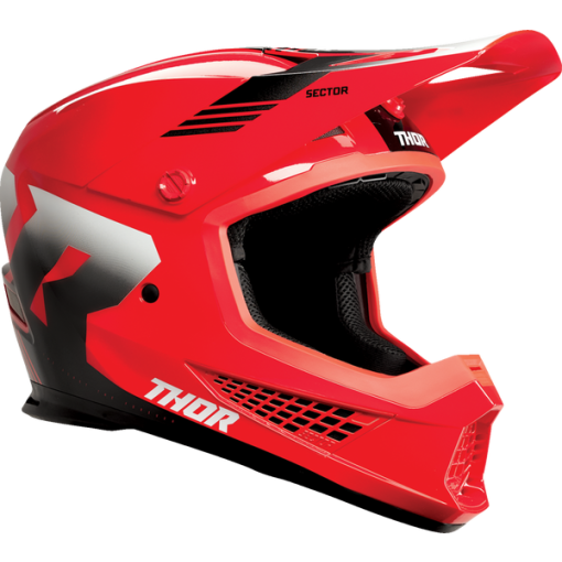 2024 Thor Sector 2 Carve Motocross Helmet Red White