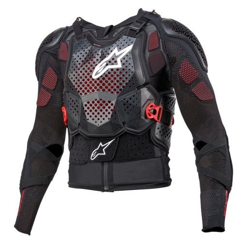 Alpinestars *Bionic Tech V3 Action Jacket Motocross Body Armour Suit Black White Red