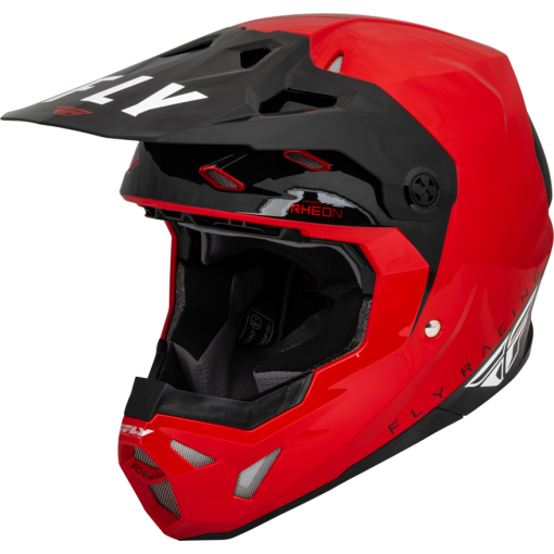 2024 Fly Racing Formula CP SLANT Motocross Helmet Red Black White 