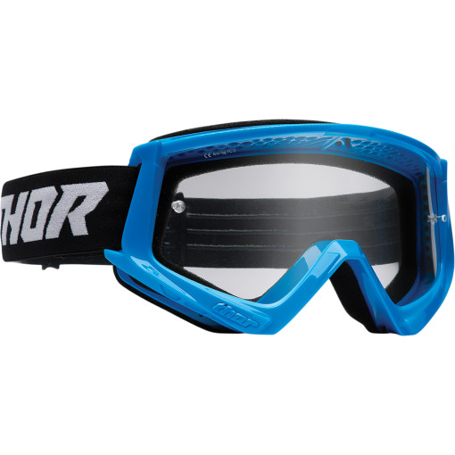 Thor Combat Motocross Goggles Racer Blue Black