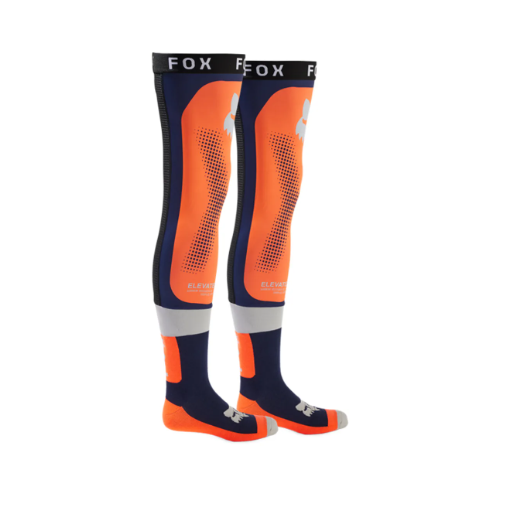 2024 Fox Flexair Knee Brace Motocross Socks (Flo Orange)