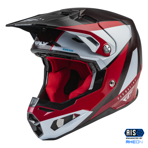 2023 Fly Racing Formula Carbon Prime Motocross Helmet Red White Red