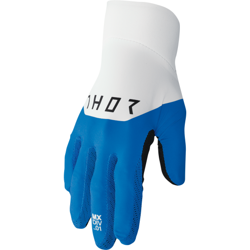 2023 Thor Motocross Glove Agile Rival Blue/White