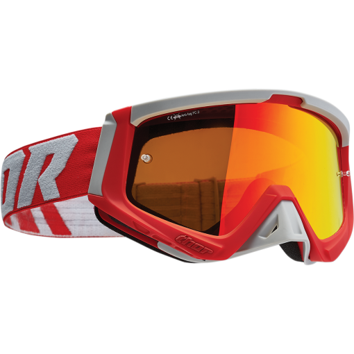 Thor MX Sniper Motocross Goggles Red Grey