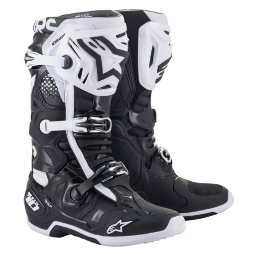 Alpinestars Tech 10 Motocross Boots Black White