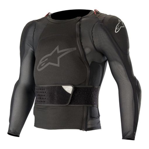 Alpinestars* Sequence Motocross Body Armour Suit Long Sleeved Jacket ACU APPROVED BLACK
