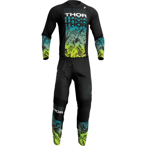 2023 Thor Sector ATLAS Kids Motocross Gear Youth BLACK TEAL