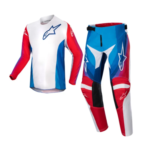 2024\ Alpinestars Racer PNEUMA Blue Mars Red White Youth Motocross Gear  