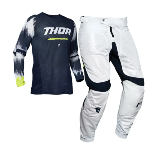 2022 Thor Pulse Air Rad Youth Motocross Gear Midnight White