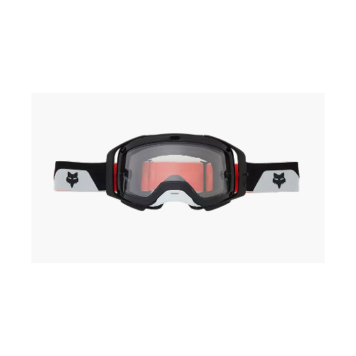 2024/Fox Airspace X Motocross Goggles (Black/White) FREE ARMOR VISION smart film