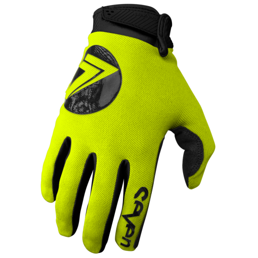 2024 Seven MX 24.1 Annex 7 Dot Flo Yellow Motocross Gloves 