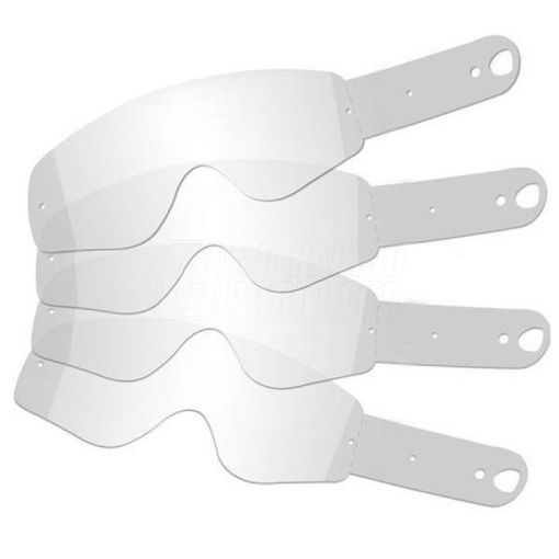 Laminated Tear Offs for Fox Motocross Goggles Pack of 14