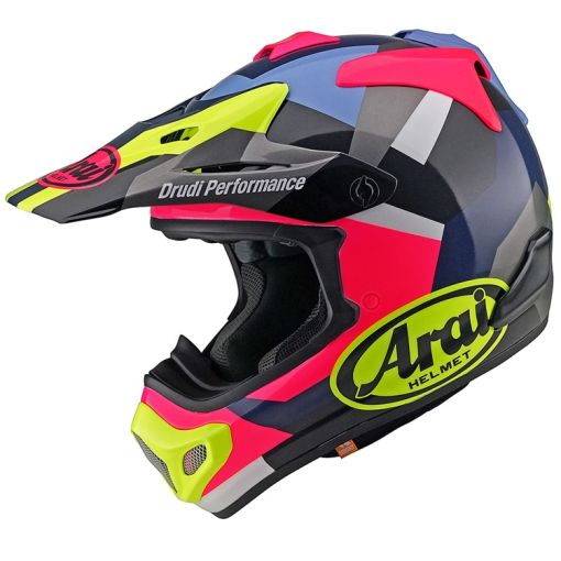 Arai/ MX-V Block MXV Motocross Helmet Pink 