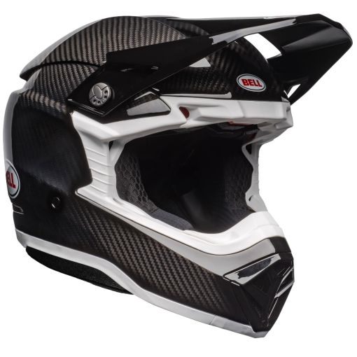 2022 Bell Moto 10 Spherical Motocross Helmet Solid Gloss Carbon