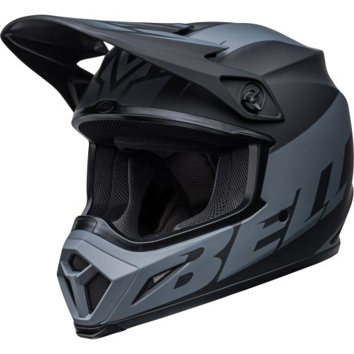 2022 Bell MX9 MIPS Motocross Helmet DISRUPT Matte Black Charcoal