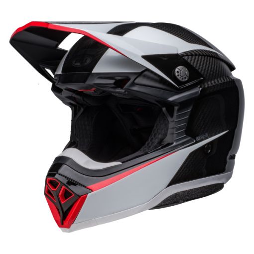 2023 Bell Moto 10 Spherical Motocross Helmet RENEN CRUX Black White