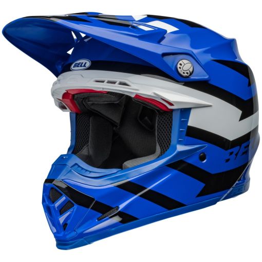 2024 Bell Moto 9S Flex BANSHEE Motocross Helmet Gloss Blue White