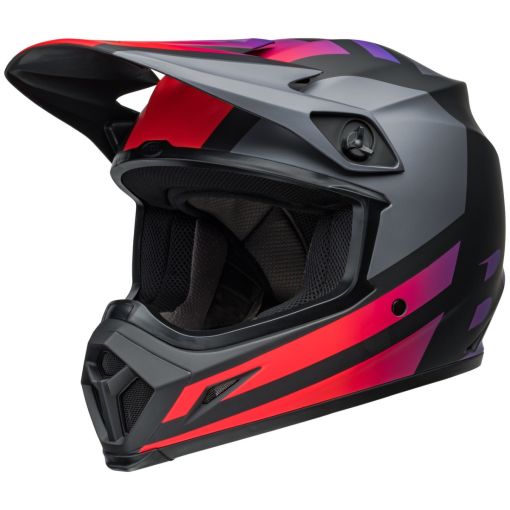 2024 Bell MX9 MIPS Motocross Helmet ALTER EGO Black Red