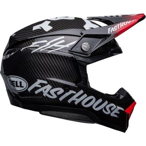 Bell MX 2023 Moto-10 Motocross Spherical Mips Adult Helmet FH Privateer Black Red