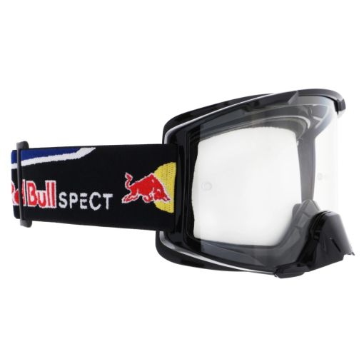 RED BULL SPECT Goggles Strive Black - Clear Single Lens