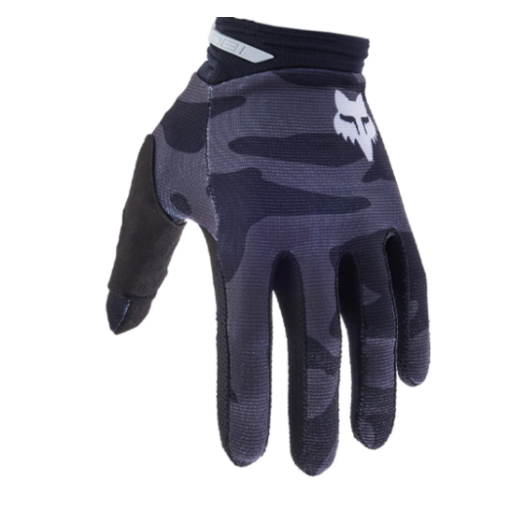 2024 Fox Youth 180 BNKR Motocross Gloves (Black Camo)