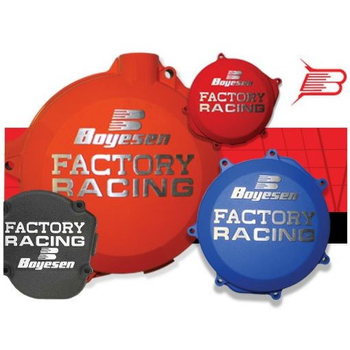 Boyesen Factory Racing Ignition Covers for Motocross Bikes