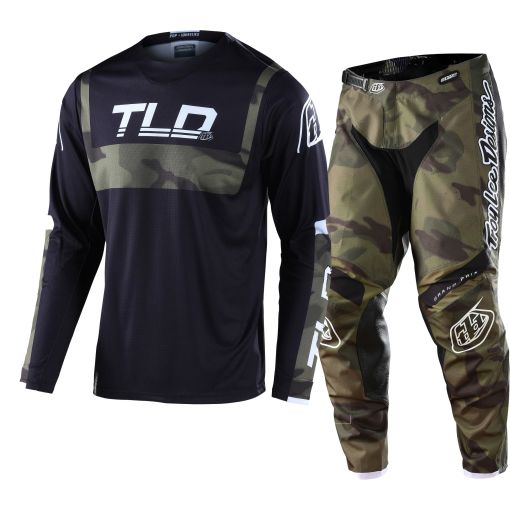 2022  / SPRING Troy Lee Designs TLD GP BRAZEN Motocross Gear Camo Army Green
