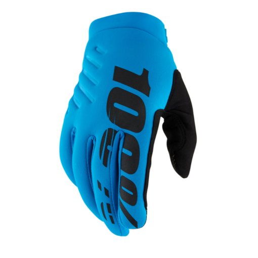 100% Brisker Cold Weather Motocross MX Gloves Turquoise