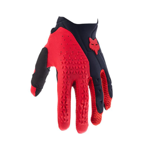 2024 Fox Pawtector Motocross Gloves (Black/Red)