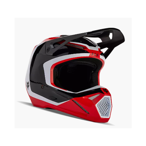 2024 Fox V1 Nitro Motocross Helmet (Flo Red)