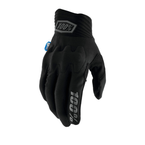 100% Cognito Smart Shock Motocross Gloves Black 