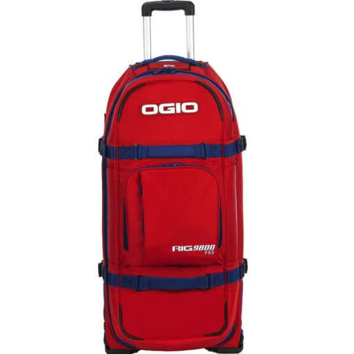Ogio 9800 PRO Moto GearBag Cubby Red  with Boot Bag