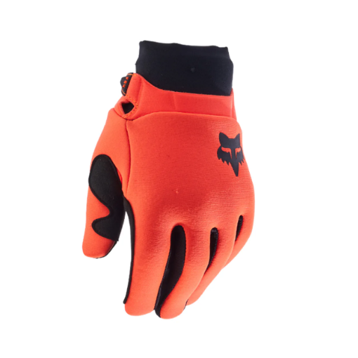 2024 Fox Youth Defend Thermo Enduro Gloves (Flo Orange)