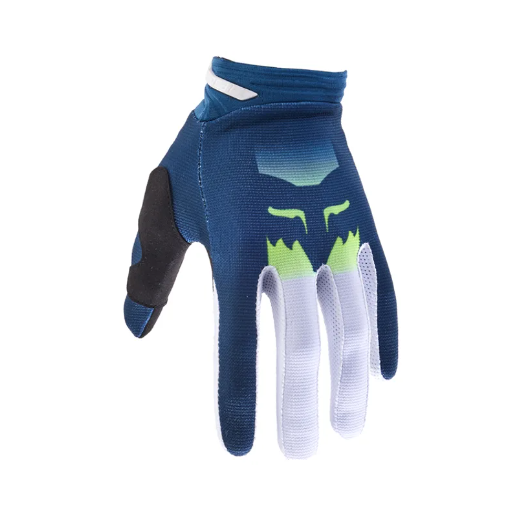 2024  Fox 180 Flora Motocross Gloves (Dark Indigo)