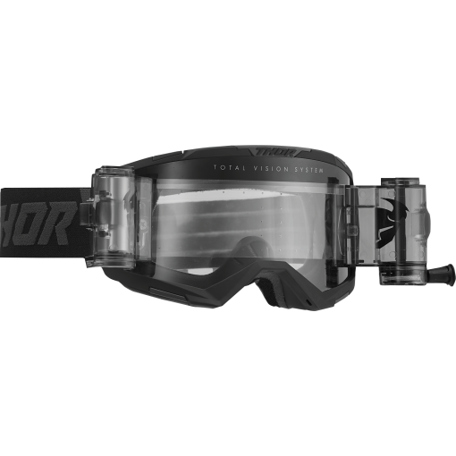 Thor Regiment Storm Roll Off Motocross Goggles Storm Black with Clear Lens