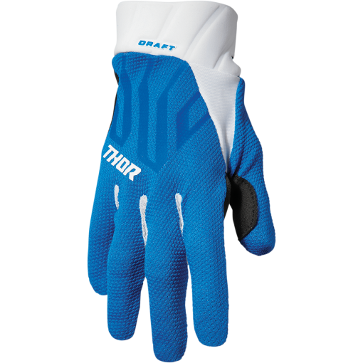 2023 Thor Motocross Glove Draft Blue/White