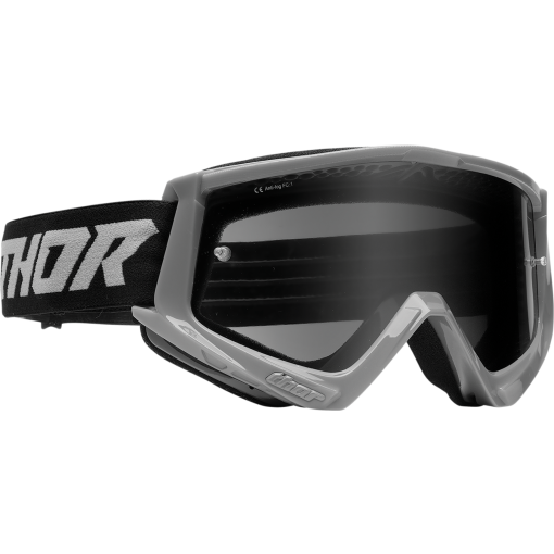 Thor Combat Sand Motocross Goggles Racer Grey Black