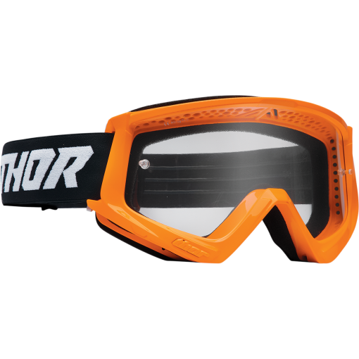 Thor Combat Motocross Goggles Racer Orange Black